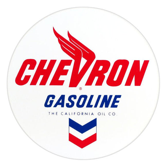 Chevron Round Vinyl Decal - 12