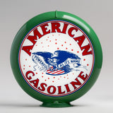 American Powerful 13.5" Gas Pump Globe with Green Plastic Body