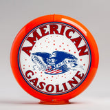 American Powerful 13.5" Gas Pump Globe with Orange Plastic Body