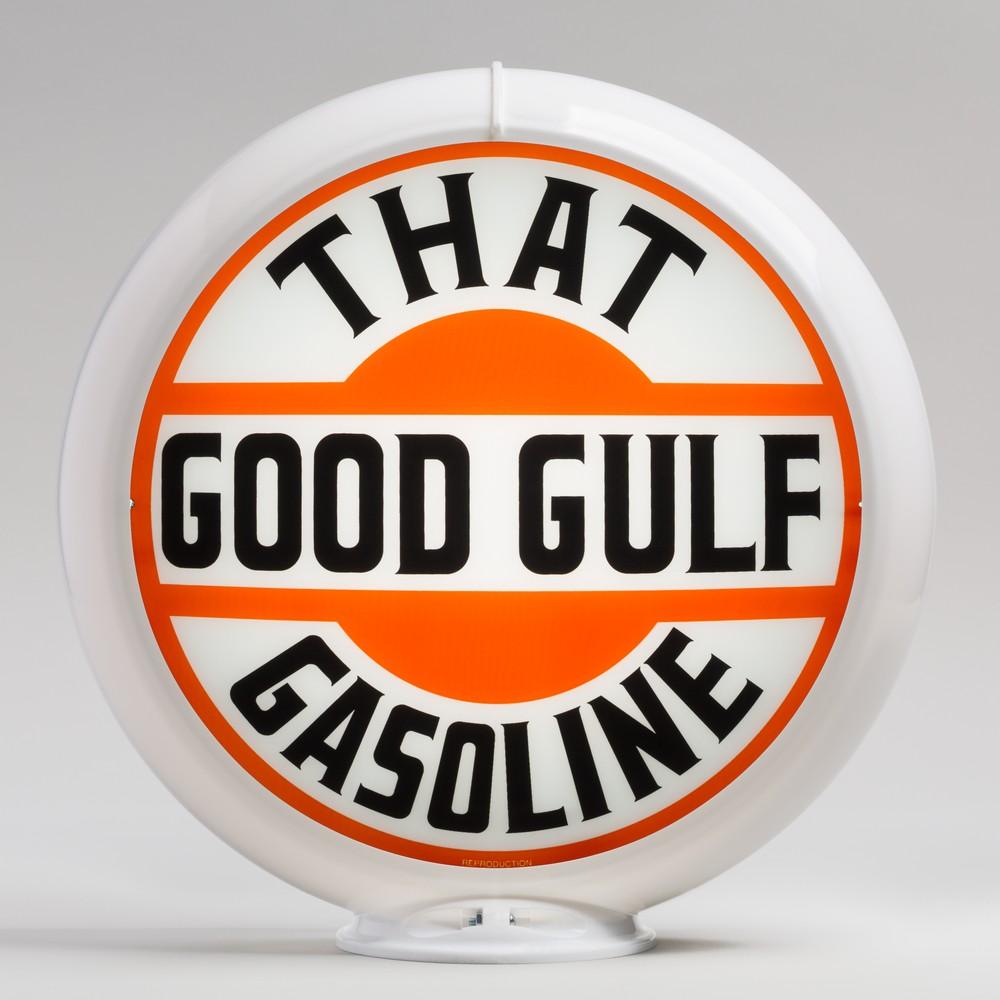 GULF ガスポンプライト グローブ vintage 希少 ガソリン USA GULF ガスポンプライト グローブ vintage 希少 ガソリン USA