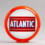 Atlantic Bar 13.5" Gas Pump Globe with Orange Plastic Body