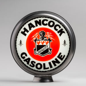Hancock COA 15" Gas Pump Globe with unpainted steel body