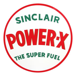 Sinclair Power X Vinyl Decal - 12"