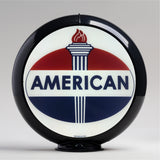 American Gasoline Oval Logo 13.5" Gas Pump Globe