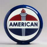 American Gasoline Oval Logo 13.5" Gas Pump Globe
