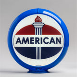 American Gasoline Oval Logo 13.5" Gas Pump Globe
