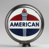 American Gasoline Oval Logo 13.5" Gas Pump Globe