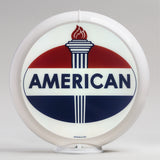 American Gasoline Oval Logo 13.5" Gas Pump Globe