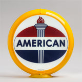 American Gasoline Oval Logo 13.5" Gas Pump Globe