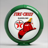 Texaco Fire Chief 13.5" Gas Pump Globe with Green Plastic Body