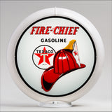 Texaco Fire Chief 13.5" Gas Pump Globe with White Plastic Body