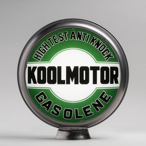 Koolmotor 15" Gas Pump Globe with unpainted steel body