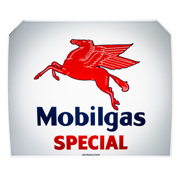 Mobilgas Special A-38 Ad Glass
