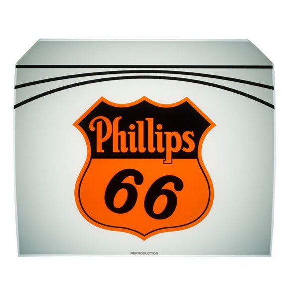 Phillips 66 A-38 Ad Glass