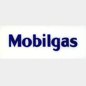 Mobilgas Flat Ad Glass