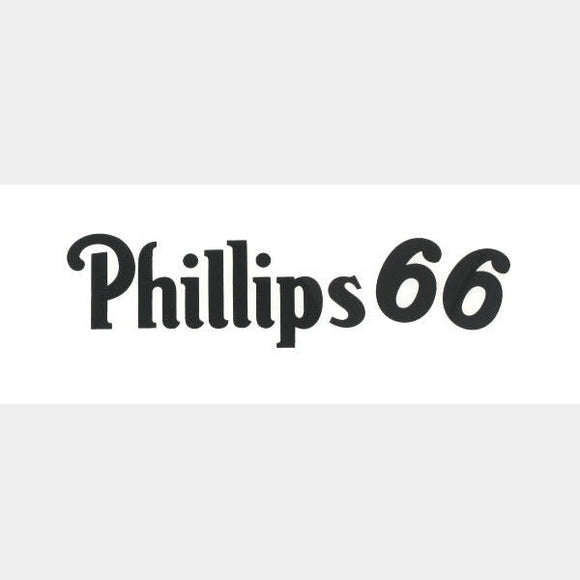 Phillips 66 Flat Ad Glass