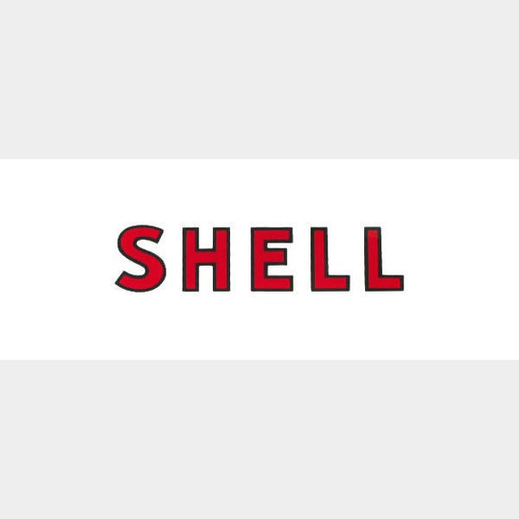 Shell Flat Ad Glass