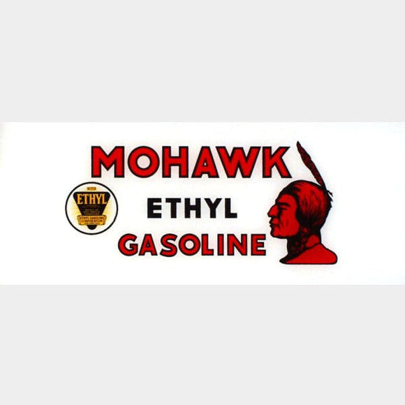 Mohawk Ethyl Flat Ad Glass