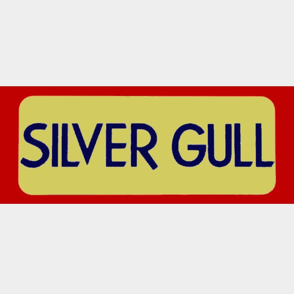 Silver Gull Flat Ad Glass