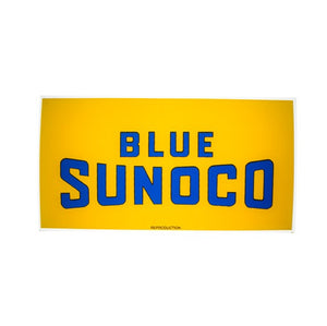 Sunoco A-62 Ad Glass