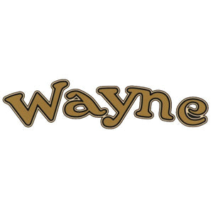 7" Wayne Logo Vinyl Decal