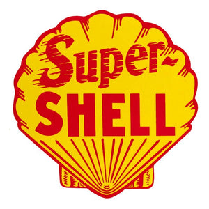 12" Super Shell Vinyl Decal