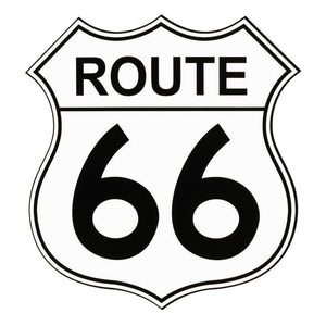 Route 66 Vinyl Decal - 9"
