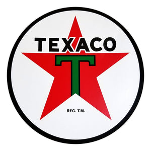 Texaco Star Vinyl Decal - 2", 3", 6", 9", 12"