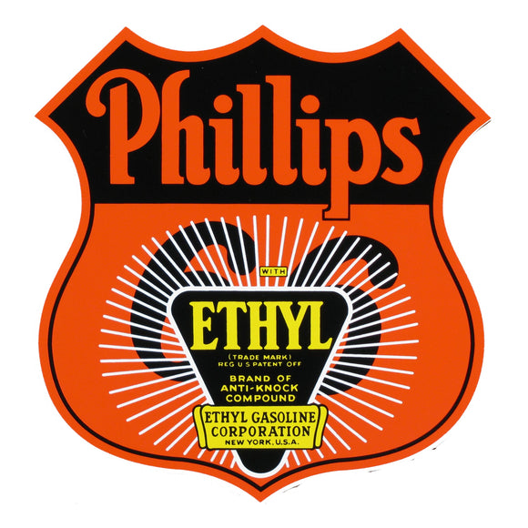 Phillips 66 Ethyl Vinyl Decal - 10