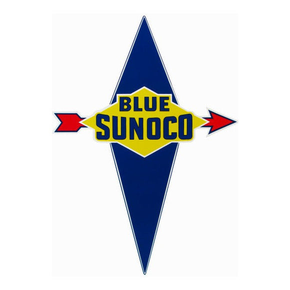 Blue Sunoco Vinyl Decal - 20.5