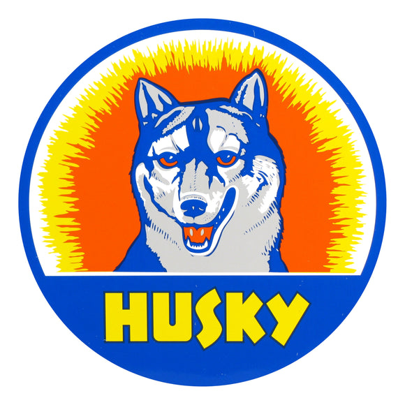 Husky Vinyl Decal - 12