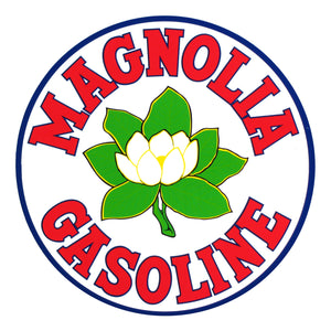 Magnolia Gasoline Vinyl Decal - 12"