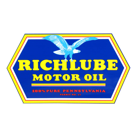 Richlube Vinyl Decal - 3.25