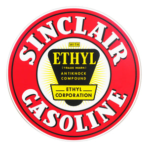 12" Sinclair Ethyl Vinyl Decal