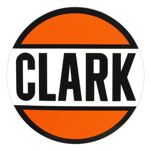 12" Clark Vinyl Decal