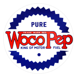 Woco Pep Vinyl Decal - 12"
