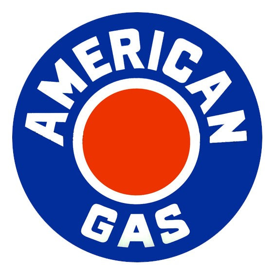 American Gas Vinyl Decal - 12