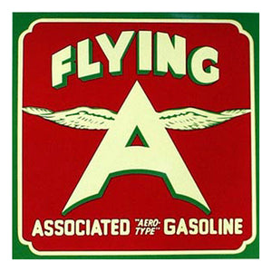 Flying A Associated Water Transfer Decal - 10"