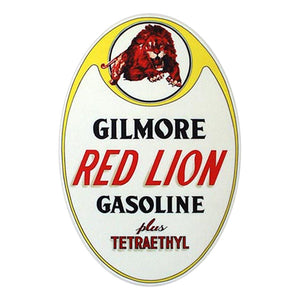 Gilmore Red Lion Water Transfer Decal - 18"