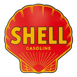 Shell Gasoline Water Transfer Decal - 12"