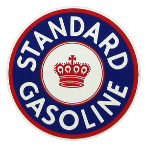Standard Gasoline Water Transfer Decal - 12"