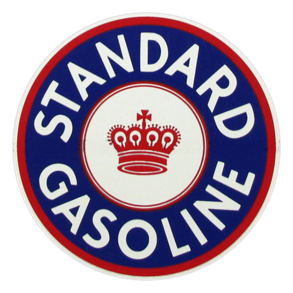 Standard Gasoline Water Transfer Decal - 12