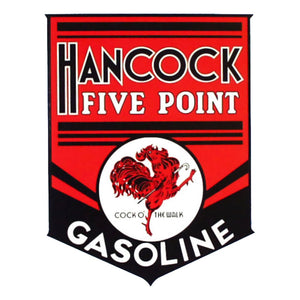 Hancock Five Point Water Transfer Decal - 11.5"x15"