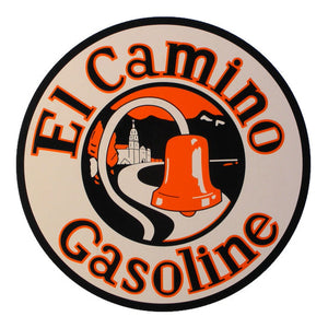 El Camino Gasoline Water Transfer Decal - 12"