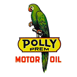 10.5" Polly Motor Oil Water Transfer Decal