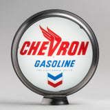 Chevron 13.5" Gas Pump Globe with Steel Body
