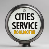 Cities Service Koolmotor 13.5" Gas Pump Globe with Steel Body