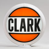 Clark 13.5" Gas Pump Globe with White Plastic Body