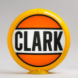 Clark 13.5" Gas Pump Globe with Yellow Plastic Body