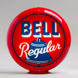 Bell Regular 13.5" Gas Pump Globe with Red Plastic Body